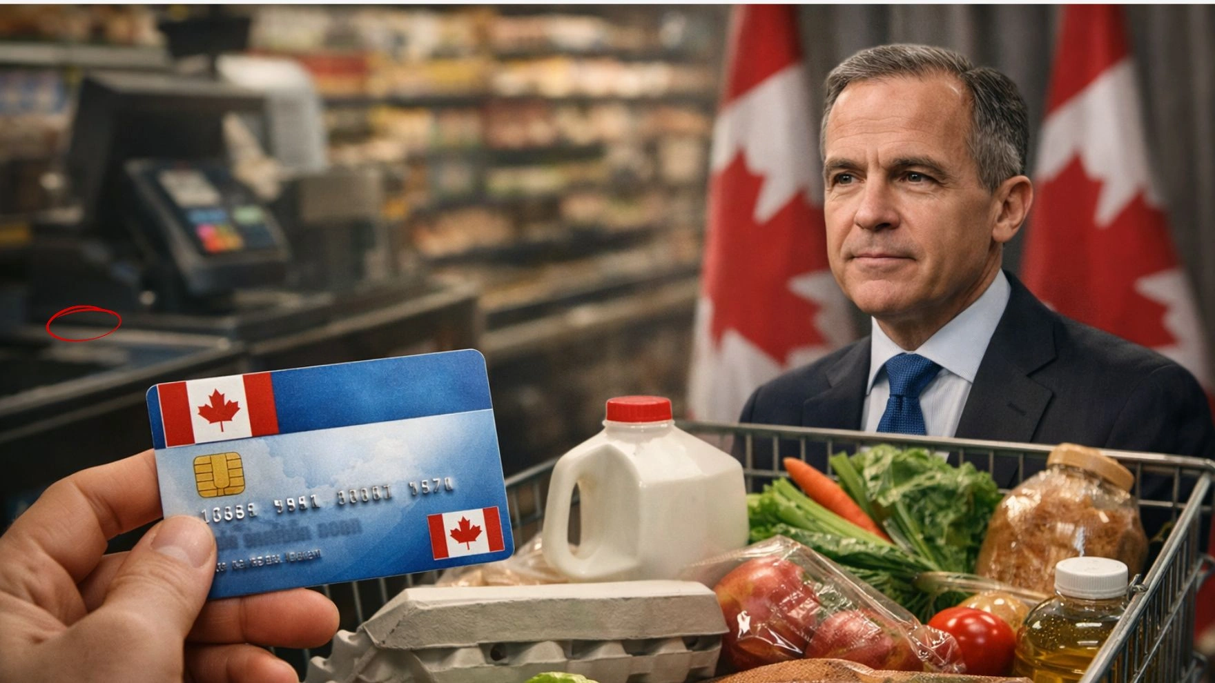 Carney government approves Groceries and Essentials Benefit in February 2026