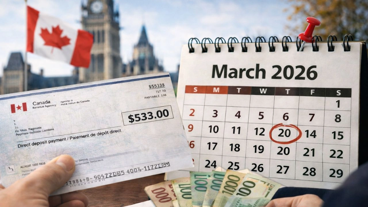 CRA Announces Final Payment Date for $533 GST/HST Credit on March 20, 2026