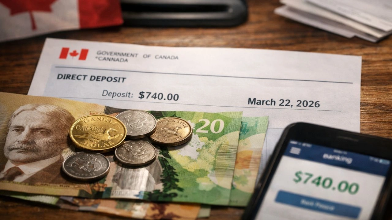 CRA Schedules $740 GST Direct Deposit for March 22, 2026 for Eligible Canadians