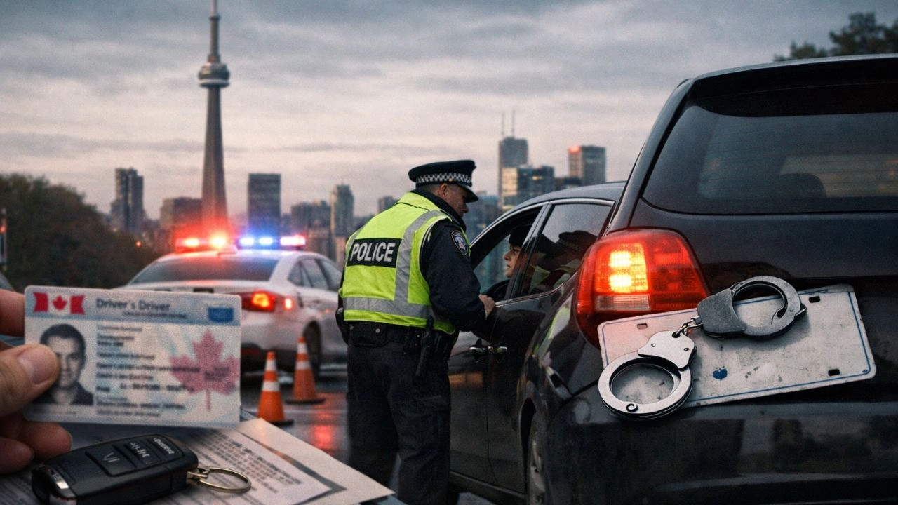Canada Driving Licence Crackdown Drivers Risk Licence Cancellation 16 March 2026