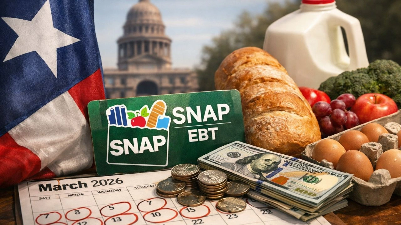 March 2026 SNAP Payments in Texas: Dates, Schedule, and Maximum $1,756 Benefits